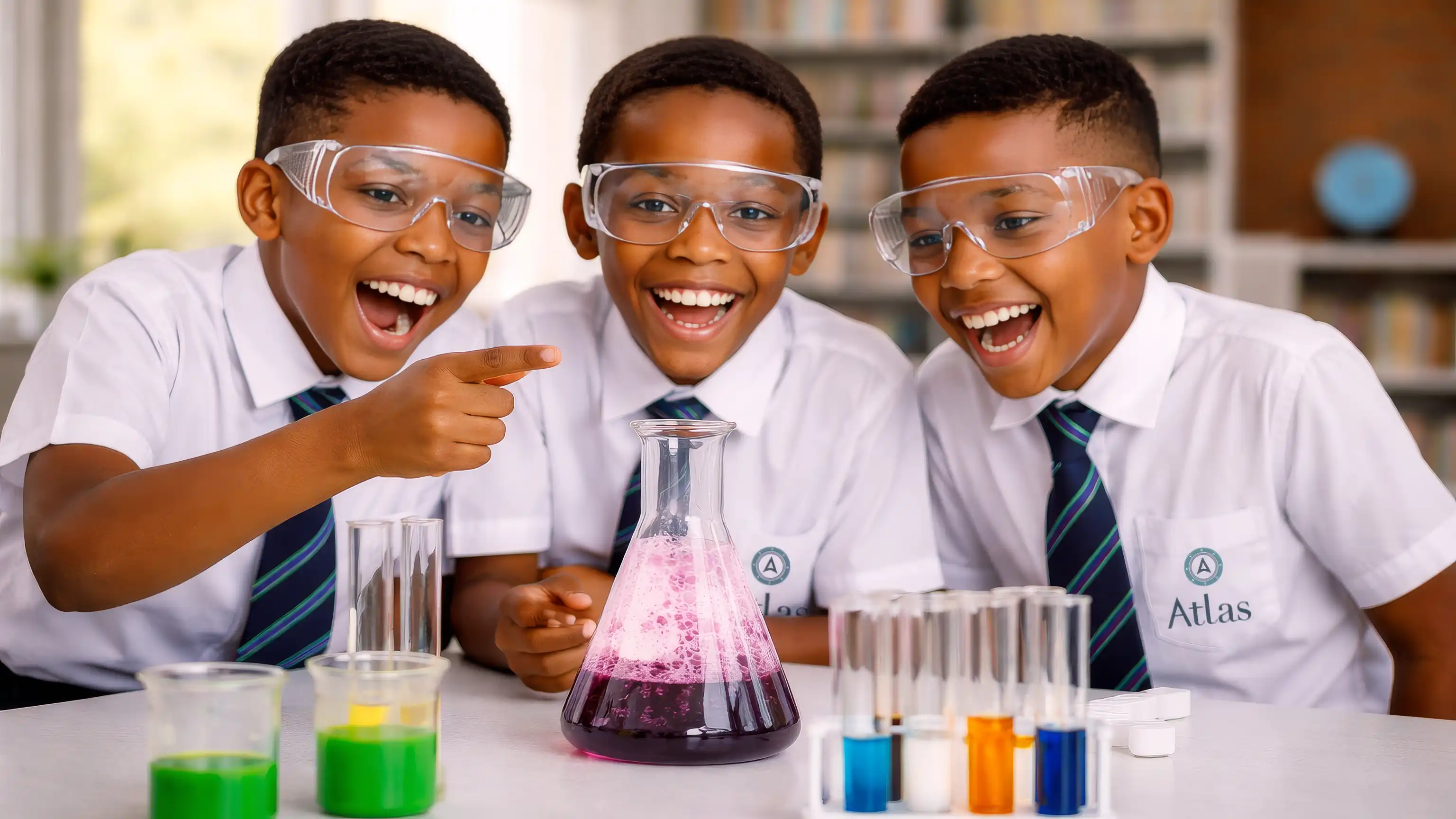 Interactive science learning at Atlas Primary